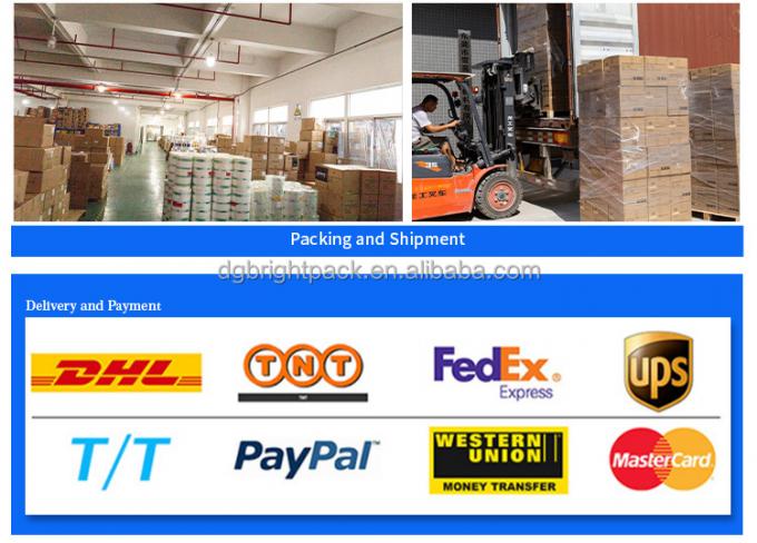 Οικολογικά κομψές συσκευασίες φυσικά προσαρμοσμένες βιοδιασπώμενες χαρτοσακούλες με ζωντανή μάρκα 3