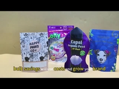 Προσαρμοσμένο λογότυπο Διαφανές / Ματ / Παγωμένο Αυτοσφράγιση Ανθεκτικό Zip Lock Τροφικές πλαστικές σακούλες