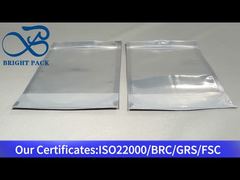 διαφανές σακουλάκι αλουμινίου όρθιο