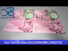 Θήκη με φερμουάρ όρθια για κάψουλες πλυντηρίου