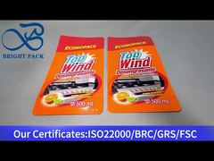 Όρθια σακούλα για απολιπαντικό