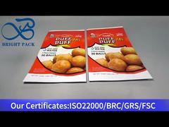 food packaging bag for meat balls