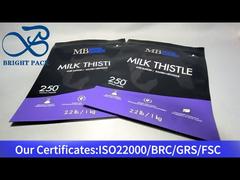 Μαύρη τσάντα stand up από σύνθετο φύλλο αλουμινίου