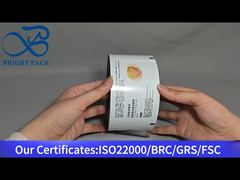 Σύνθετη μεμβράνη σε ρολό από φύλλο αλουμινίου για πεπτίδιο κολλαγόνου