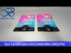 χρωματιστή τσάντα με σφραγίδα ανθεκτική στα παιδιά