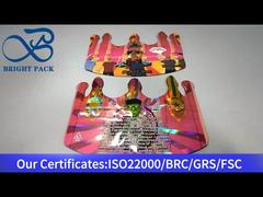 Ακανόνιστες, σε σχήμα στέμματος, διπλής όψης, τυπωμένες σακούλες λέιζερ