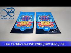 μπλε πλαστική σακούλα συσκευασίας τροφίμων για τηγανητό ρύζι 350g