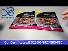 πλαστική τσάντα με ανοιχτό παράθυρο για συσκευασία τροφίμων