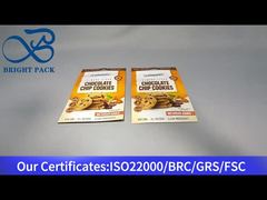 Όρθια σακούλα για μπισκότα με κομματάκια σοκολάτας