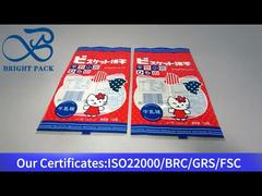 σακούλα συσκευασίας τροφίμων με διαφανές παράθυρο για μπισκότα 130g