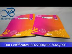 κόκκινη, επίπεδη, με φερμουάρ τσάντα για σκόνες 1kg