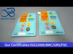 Όρθια σακούλα με στόμιο για ζάχαρη φρούτων μοναχού 200g