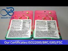 Ροζ ανάστατο αδιάβροχο σάκο συσκευασίας για υβριδικά ελαστικά με έγχυση κάνναβη