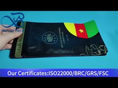 μαύρο χρυσό σφραγίδα οκταμερή σφραγισμένη σακούλα καφέ με βαλβίδα