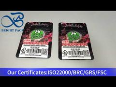 προσαρμοσμένες παιδικές σακούλες εξόδου για ζελεδάκια κάνναβης indica