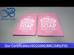 ροζ όρθια πλαστική θήκη για φαγητό 140γρ