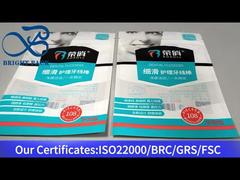 προσαρμοσμένη επανασφραγιζόμενη πλαστική σακούλα για οδοντικά νήματα