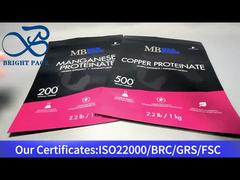 Μαύρη θήκη με φερμουάρ για συμπλήρωμα 1kg