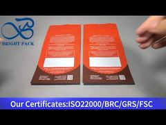 πορτοκαλί συσκευασία ανθεκτική στα παιδιά