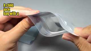 Τσάντα με κλειδαριά για παιδιά με παράθυρο θέασης