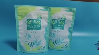 Τσάντα με φερμουάρ με χάντρες πλυντηρίου Αδιάβροχη αεροστεγής όγκος για μάρκες απορρυπαντικών