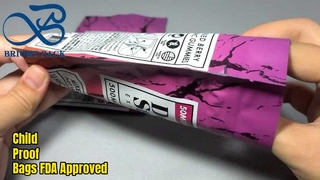 Προσαρμοσμένες τσάντες Mylar με πιστοποίηση FDA