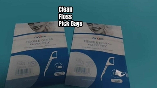 Εύκαμπτο οδοντικό νήμα Pick Bag Sanitary Resealable Bulk for Oral Care Brands
