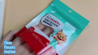 Αεροστεγείς πλαστικές σακούλες με φερμουάρ για αποθήκευση οδοντικών νημάτων & στοματική υγιεινή ταξιδιού