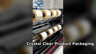 Διαφανές ρολό συσκευασίας Ρολό φιλμ υψηλής ευκρίνειας τροφίμων, εύκαμπτο πακέτο