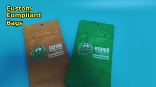 Custom Printing Child Resistant Bag Wholesaler Συμβατό ΗΠΑ/ΕΕ για μάρκες κάνναβης