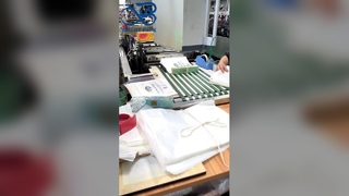 Φιλική προς το περιβάλλον Λευκή τυπωμένη γυάλινη τσάντα Ασφαλής θήκη λιανικής συσκευασίας για τρόφιμα