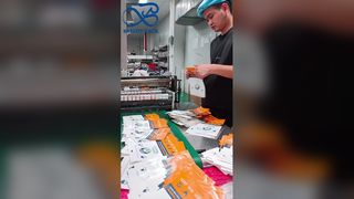 Προσαρμοσμένες θήκες για την ασφάλεια των τροφίμων Προσαρμοσμένη εκτύπωση με λογότυπο μάρκας Θήκη τροφίμων