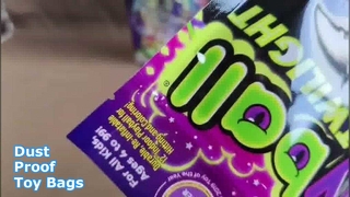 Ανθεκτικές πλαστικές σακούλες αλουμινίου για αποθήκευση παιχνιδιών και παιδικές συσκευασίες προϊόντων με προστασία από τη σκόνη