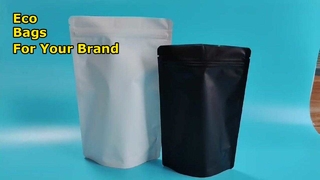 Κινεζικές εργοστασιακές, φιλικές προς το περιβάλλον, βιοαποικοδομήσιμες χάρτινες σακούλες από γυαλί για λιανική χονδρική