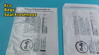 Οικολογικές αυτοκόλλητες γυάλινες χάρτινες σακούλες