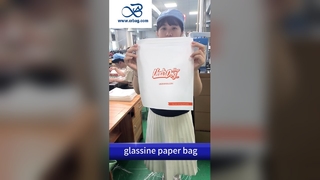 Χονδρική πώληση 40g βιοδιασπώμενες χάρτινες σακούλες Glassine με αυτοκόλλητη ταινία για οικολογικά συνειδητά εμπορικά σήματα