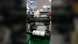 Ημιδιαφανής γυάλινη τσάντα ρούχων Eco Αυτοκόλλητη θήκη σκόνης