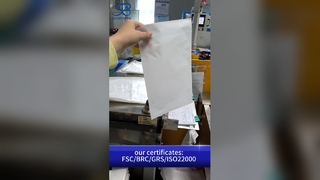 Glassine Paper Bag: Πιστοποιημένος με FSC Food-Safe Greaseproof B2B Eco Wholesale Supplier