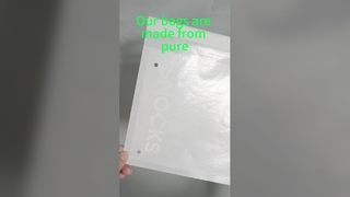 Προσαρμοσμένες τυπωμένες, φιλικές προς το περιβάλλον, γυάλινες χάρτινες σακούλες κεριού με αυτοσφραγισμένη αυτοκόλλητη ταινία για συσκευασία T-Shirt
