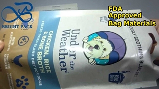 Εγκεκριμένα από τον FDA Υλικά Συσκευασίας Πλαστικών Σακουλών