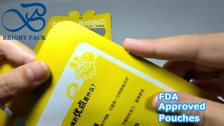 Εγκεκριμένο από το FDA Plastic Pouch Factory