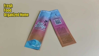 Επαναχρησιμοποιούμενες αεροστεγείς πλαστικές σακούλες με φερμουάρ για την αποθήκευση τροφίμων και τις ανάγκες οικιακής οργάνωσης