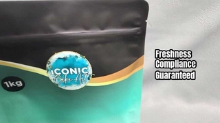 Επίπεδες τσάντες με φερμουάρ, συμβατές με το FDA