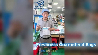 Premium πλαστικές σακούλες με φερμουάρ, αεροστεγής επαναχρησιμοποιήσιμη θήκη αποθήκευσης τροφίμων