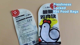 Σάκοι φαγητού με φράγμα οξυγόνου για κατοικίδια για φρεσκάδα και χονδρική προμήθεια