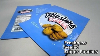 Θήκες αποθήκευσης τροφίμων με φερμουάρ με προστασία από την υγρασία