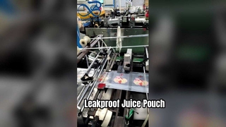 Ασφαλής για τρόφιμα Σταθερή Θήκη Χυμού Αδιάβροχη Θήκη συσκευασίας Clear Juice