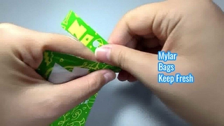 Επανακλείσιμες σακούλες Mylar Ziplock