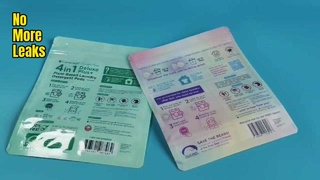 Πλαστικές σακούλες με φερμουάρ για οικιακή χρήση απορρυπαντικού πλυντηρίου ρούχων με στεγανότητα