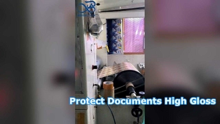 Υλικό πλαστικοποίησης Υψηλής στιλπνότητας θερμική πλαστικοποίηση φιλμ γραφείου Σχολική χρήση